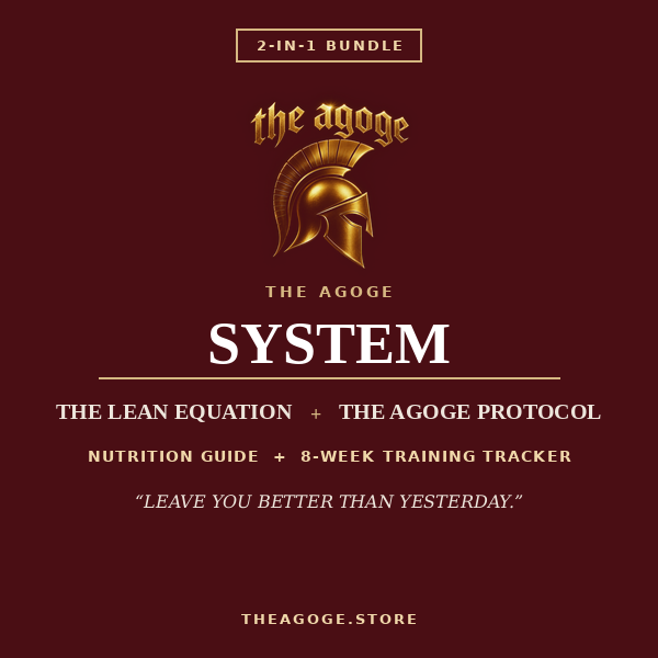 The Agoge System — The Lean Equation + The Agoge Protocol (2-in-1 Bundle)